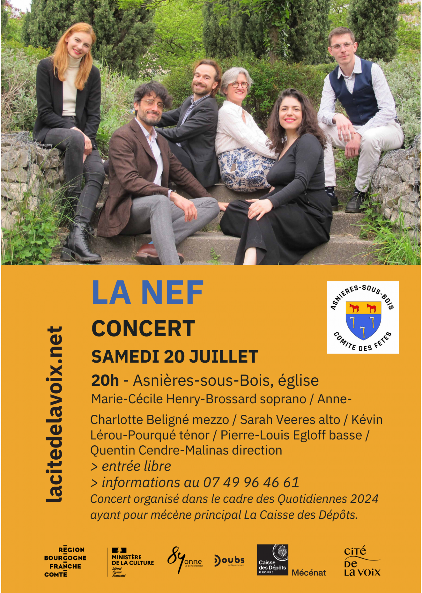 affiche concert